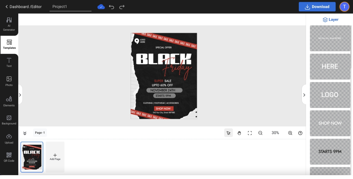 Step 5 How to design a flyer