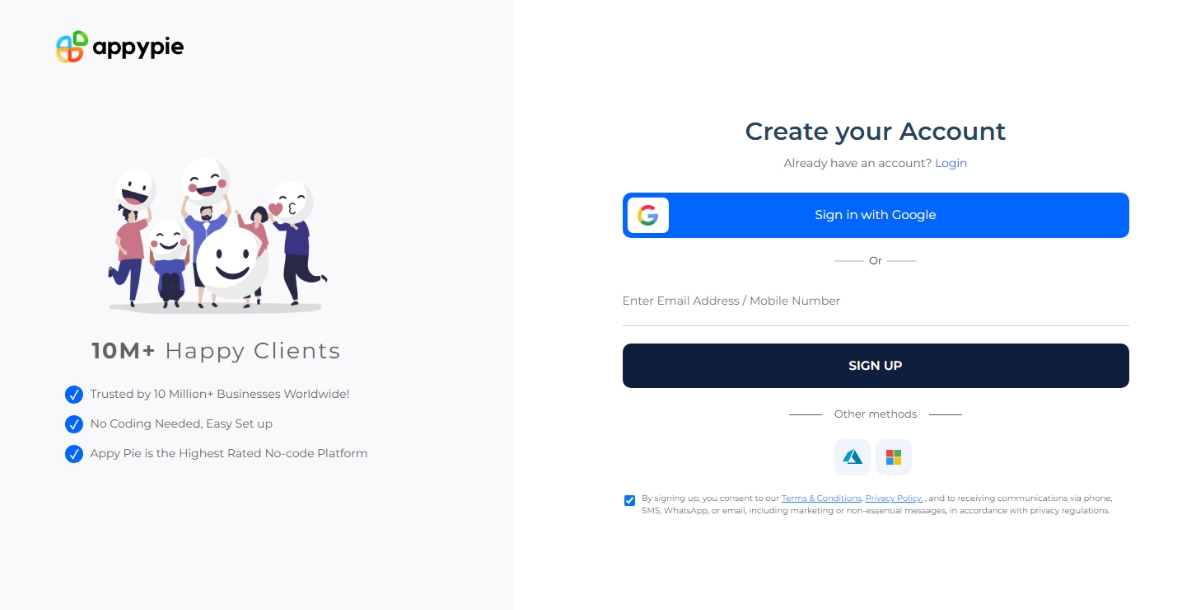 Sign Up for Pixazo