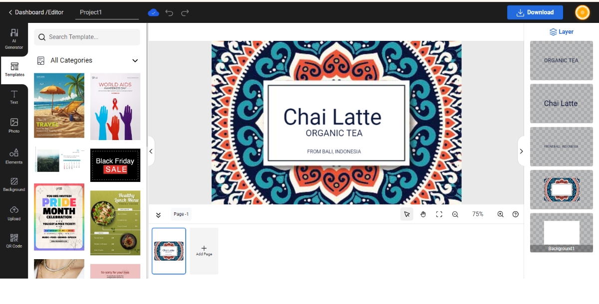 Customize your product label design