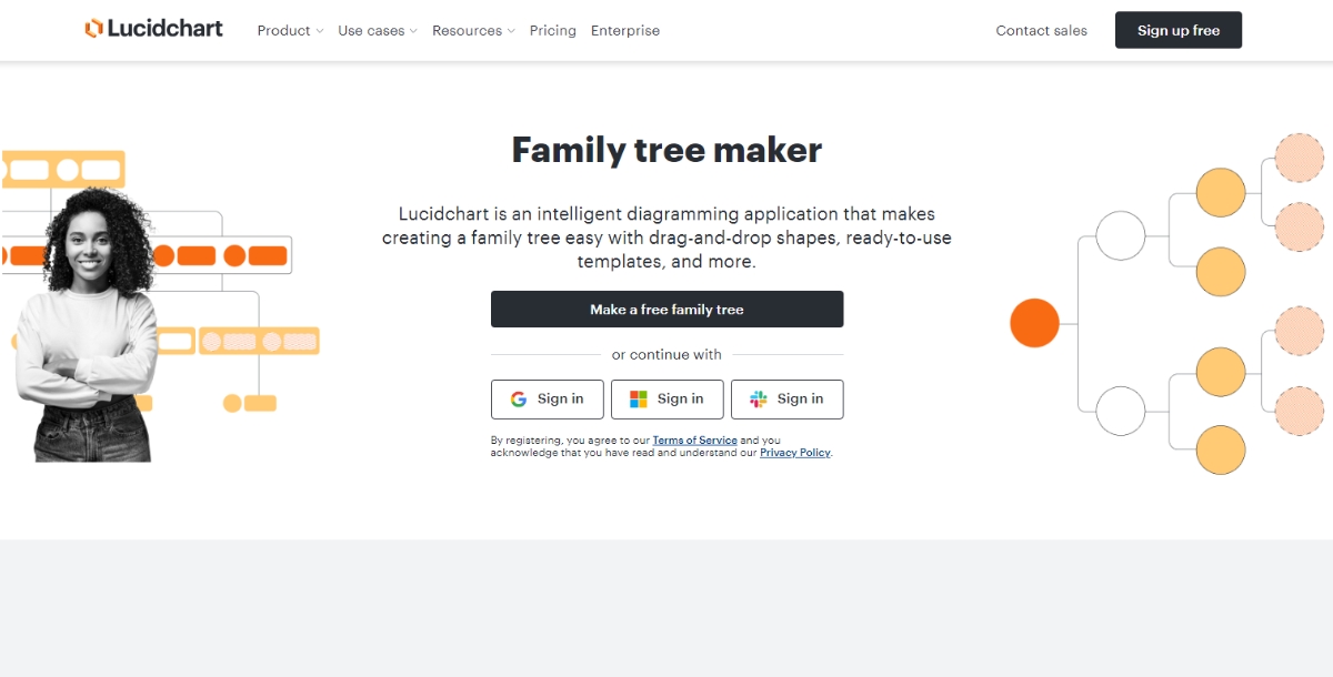 Lucidchart Family Tree Maker
