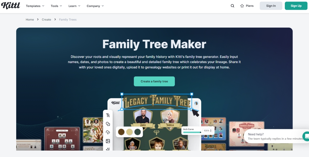 Kittl Family Tree Maker