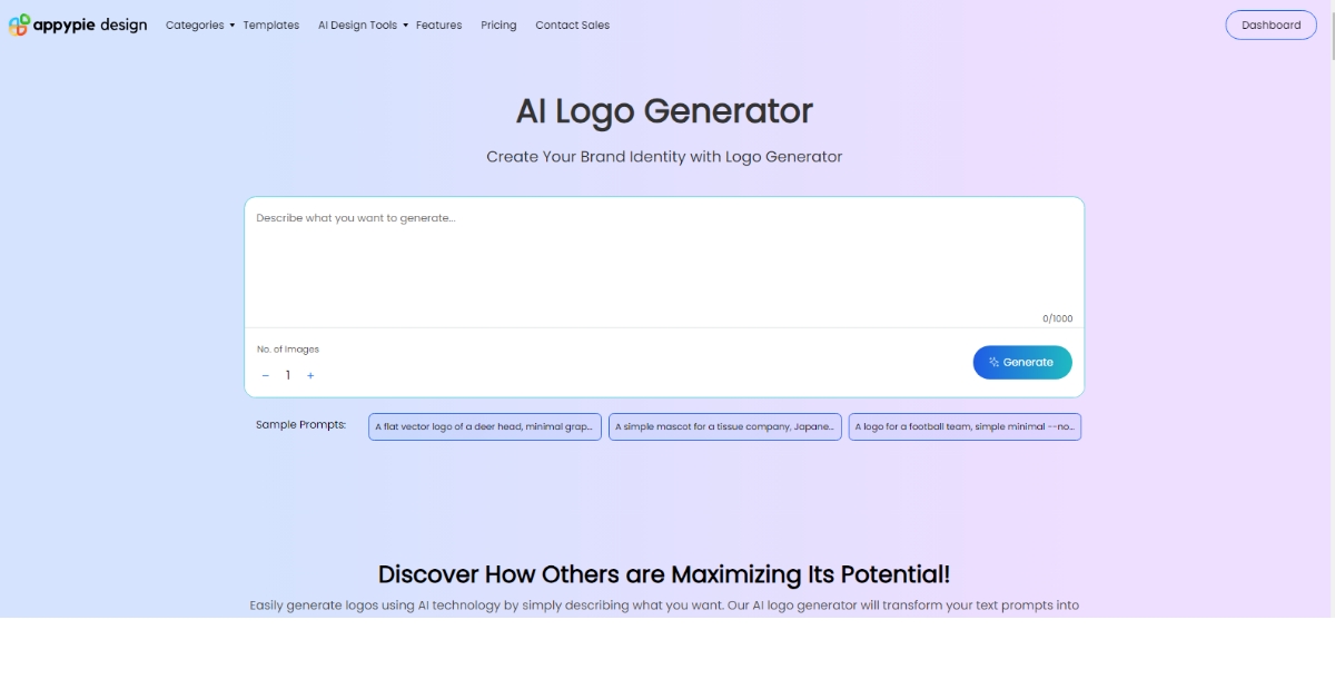 Pixazo's AI Logo Generator