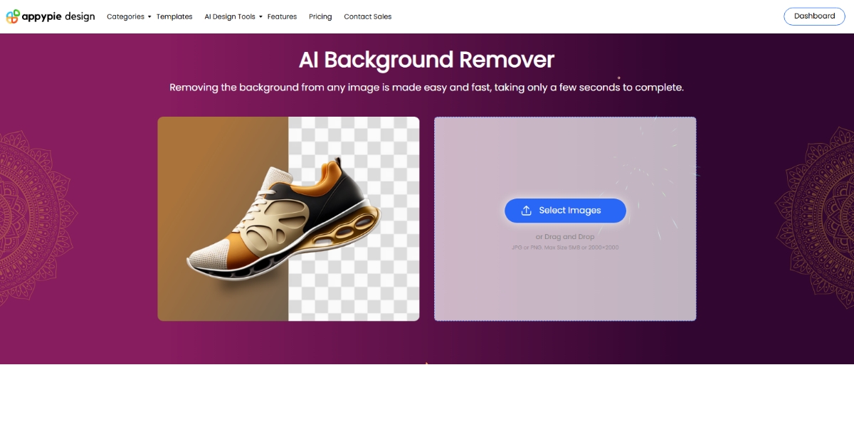 Pixazo's AI Background Remover