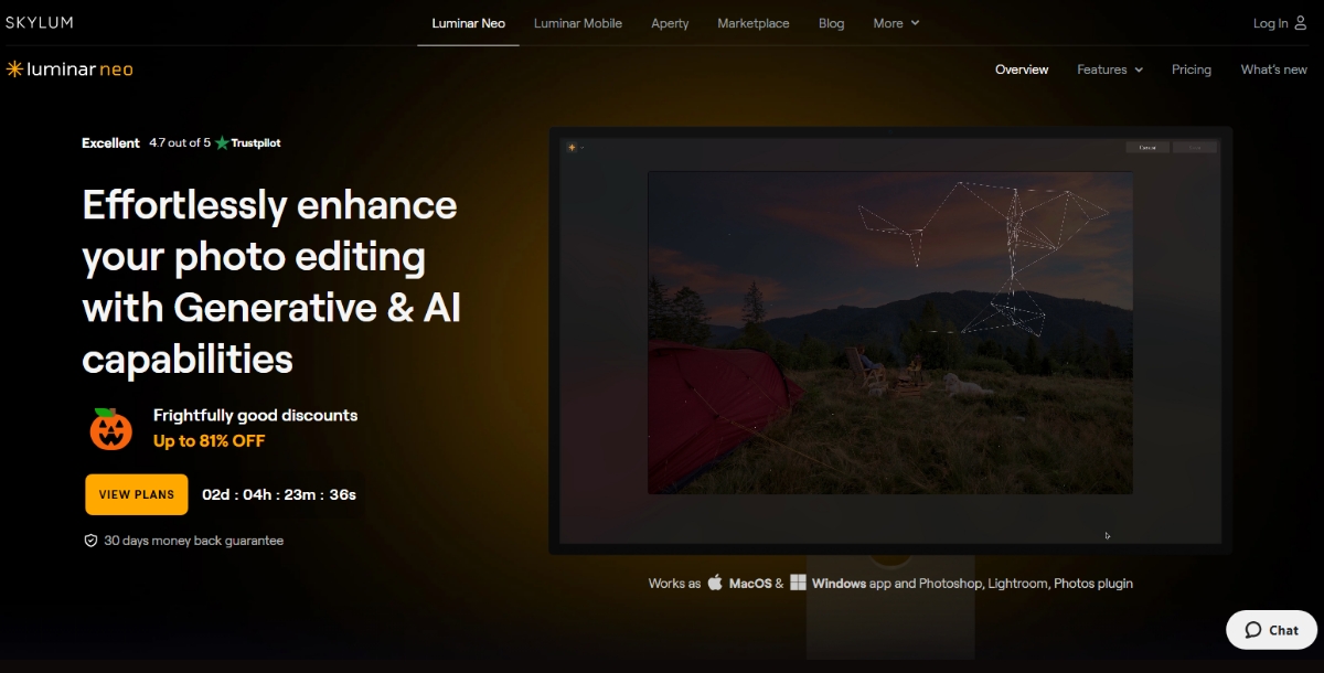 Luminar Neo AI Image Enhancer