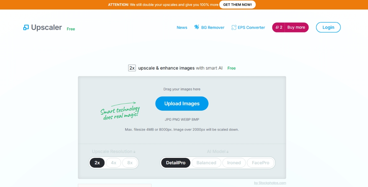 Upscaler AI Image Enhancer