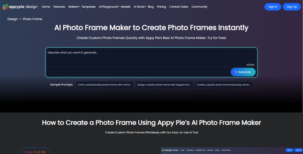 Pixazo - Best AI Photo Frame Generator