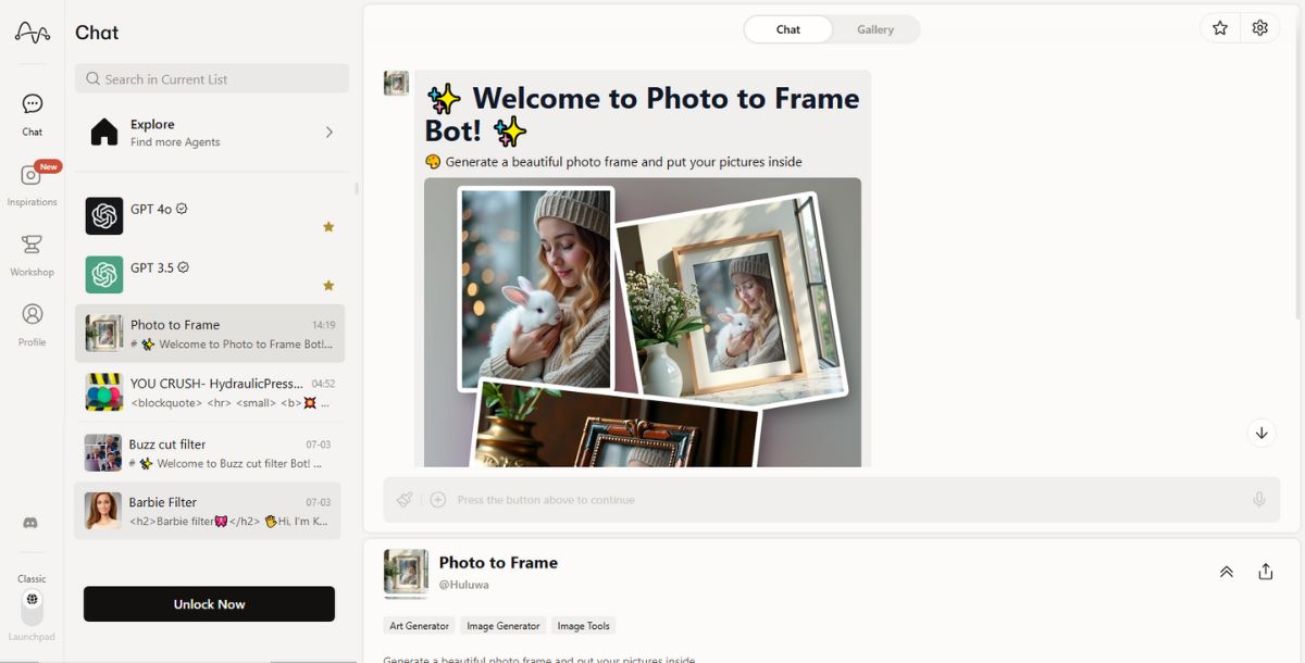 Myshell - Best AI Photo Frame Generator