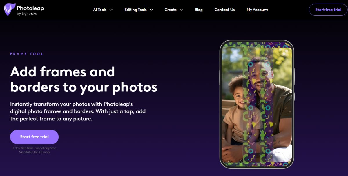 Photoleap - Best AI Photo Frame Generator