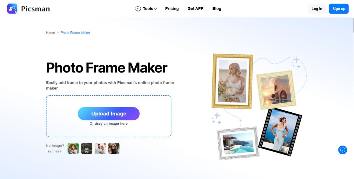 Picsman - Best AI Photo Frame Generator