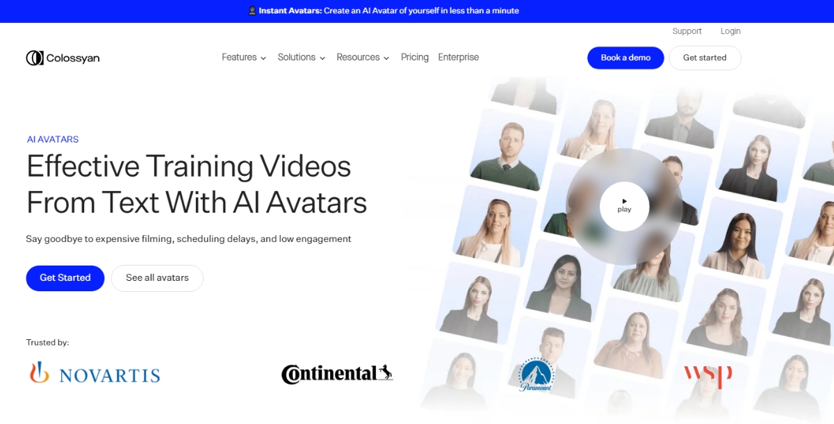 Colossyan AI Avatar Generator