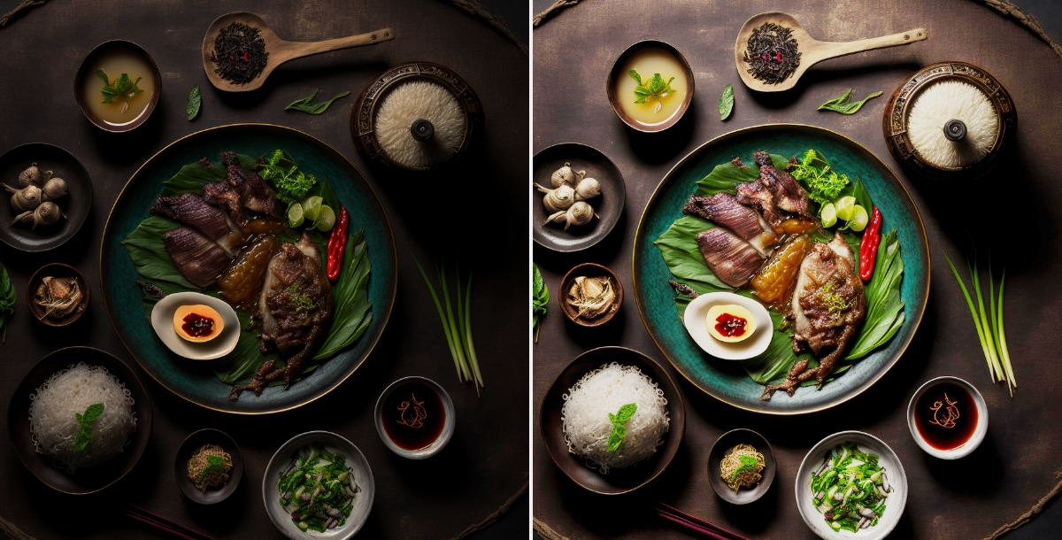 food blogger photography