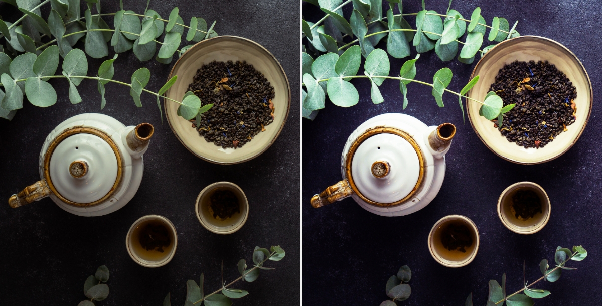 food blogger photography