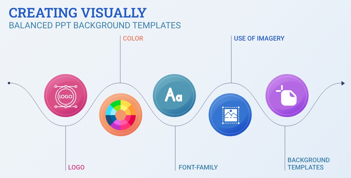 visually balanced ppt background
