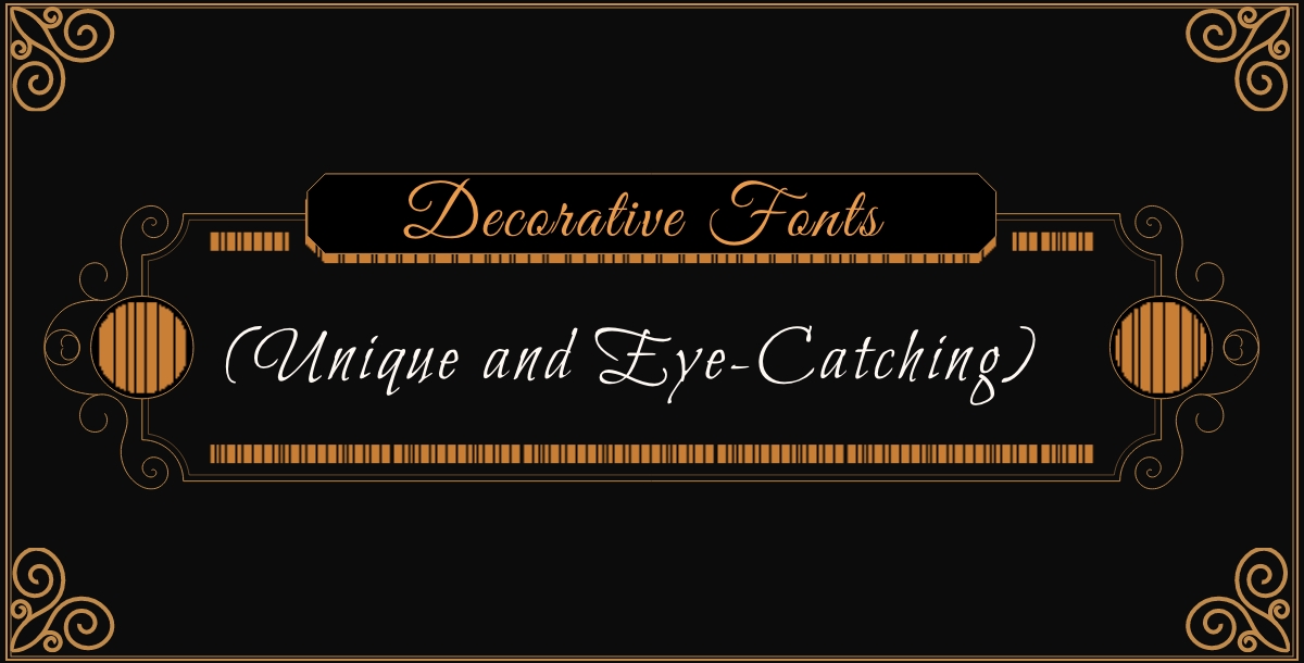 decorative fonts