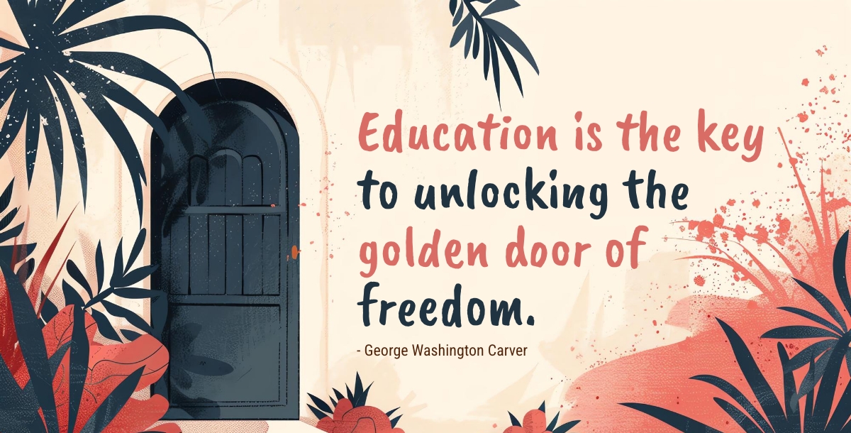 doorway illustration classroom poster design