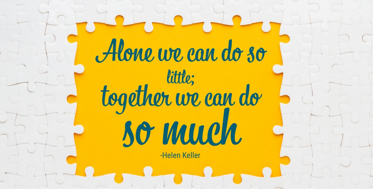 puzzle pieces classroom poster design