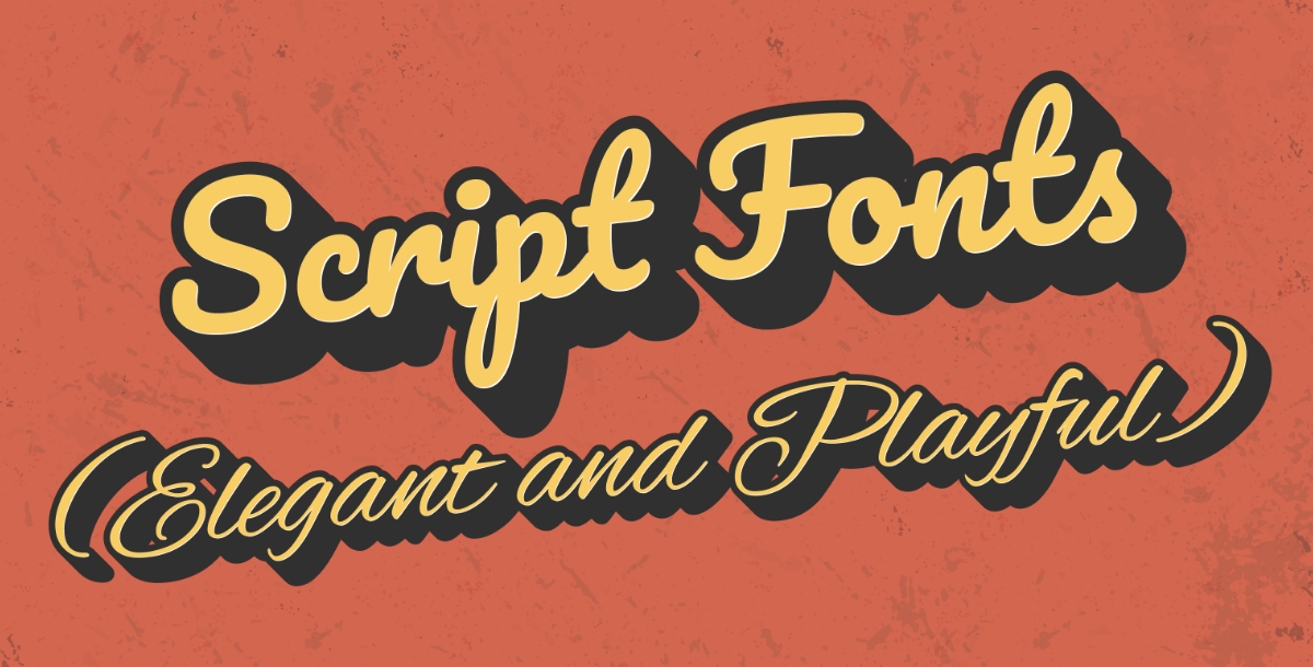 script fonts