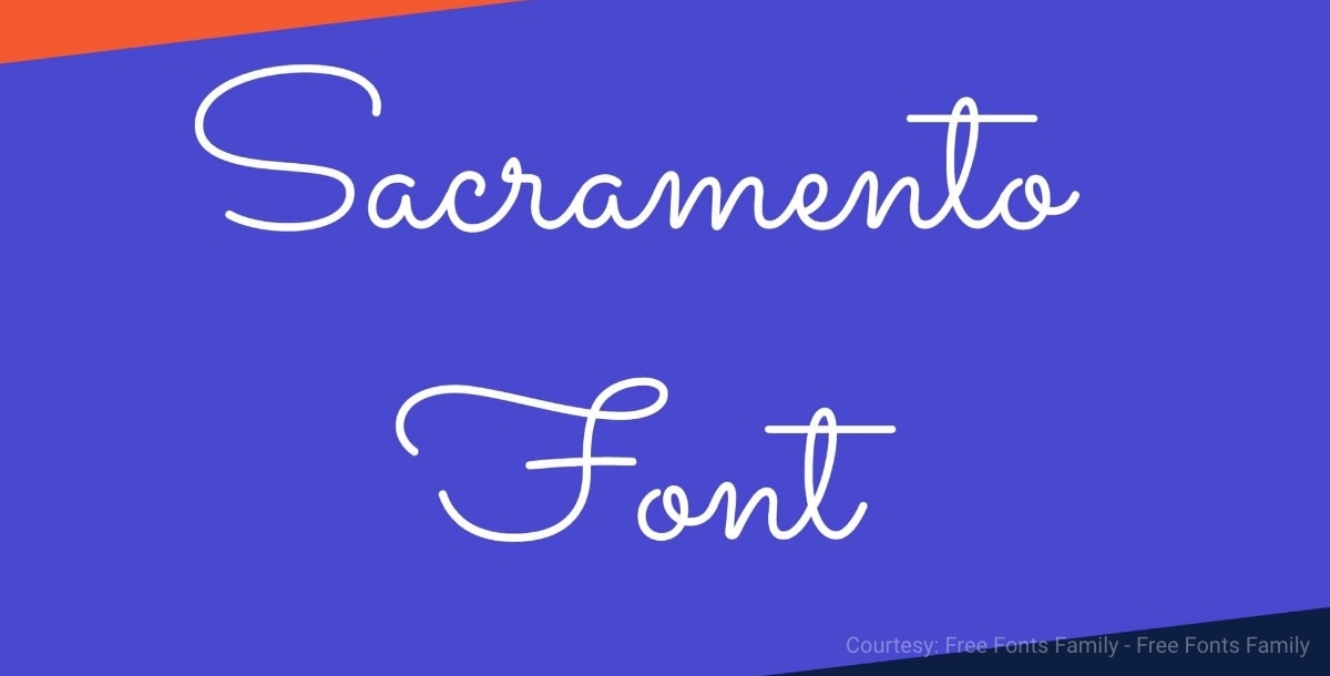 free commercial font sacramento