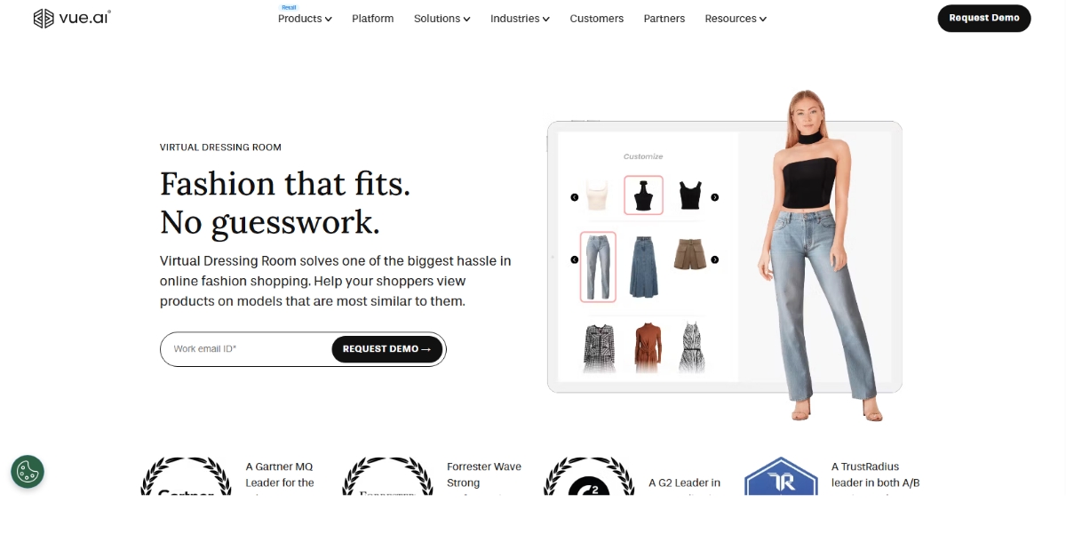 Best AI Virtual Dressing Room Tools - vue