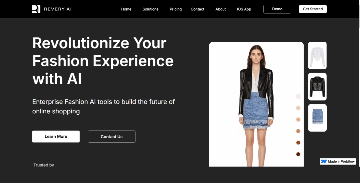 Revery AI - Best AI Virtual Dressing Room Tools