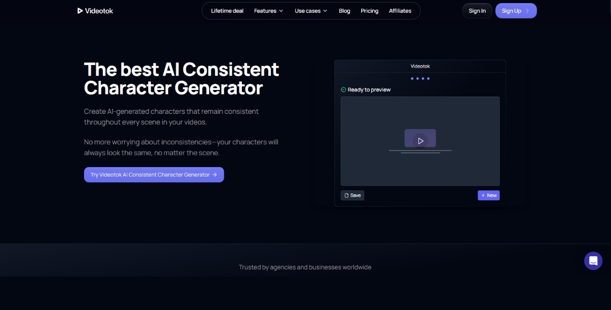 Best Consistent Character Video - VideoOK