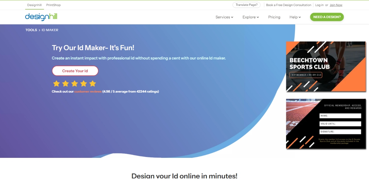 Best AI ID Card Generator Tools - Design hill