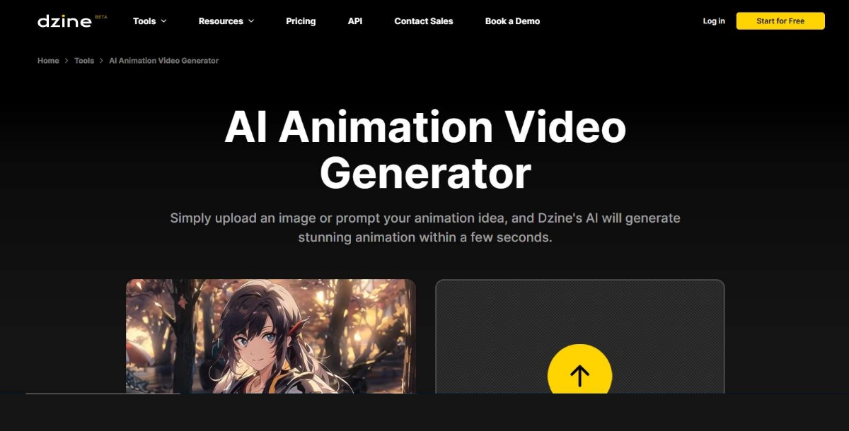 Dzine - Best AI Animation Video Generator Tools