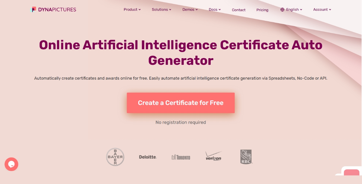 Dyna Picture - Best AI Certificate Generator Tools