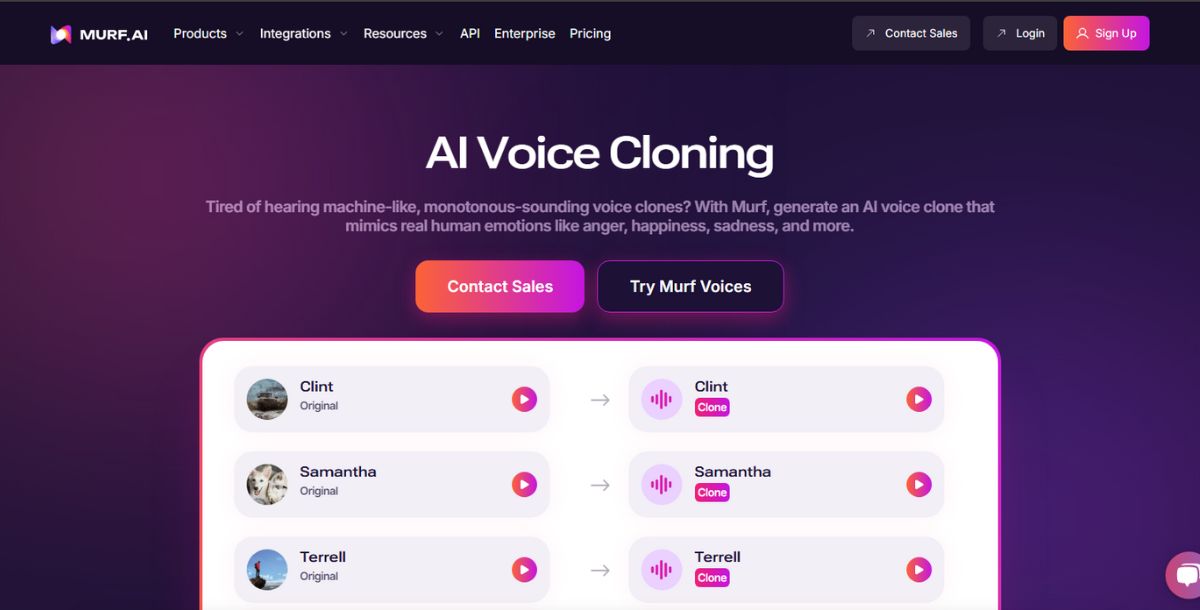 Murf AI - Best AI Voice Cloning Tool