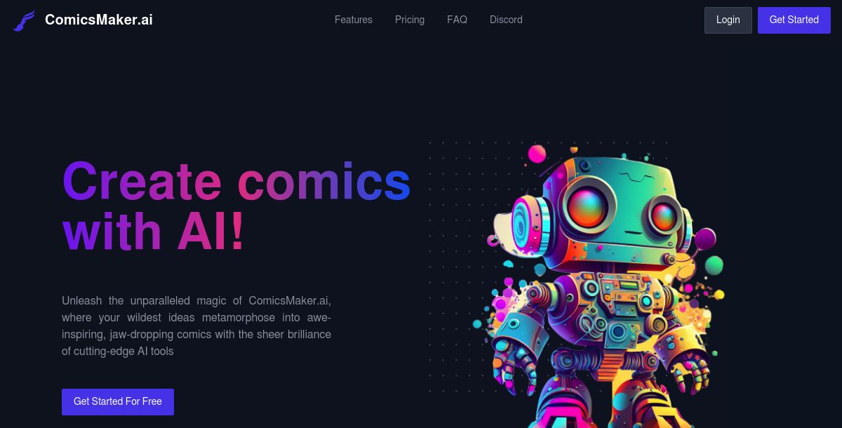 Comics Maker AI Comic Generator