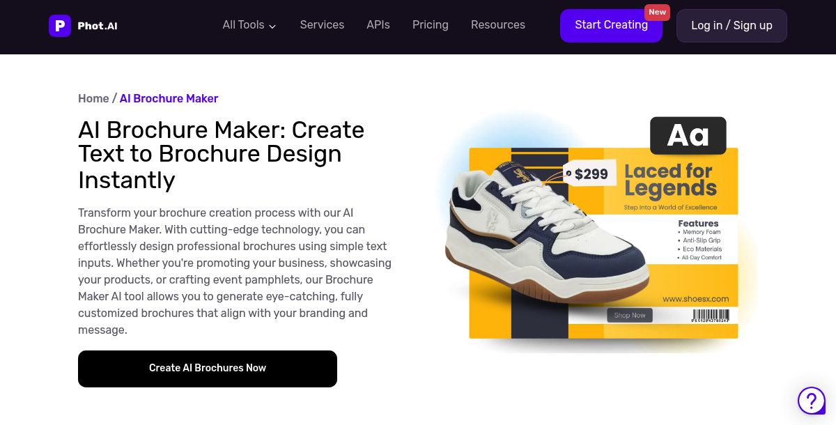 Phot AI AI Brochure Generator
