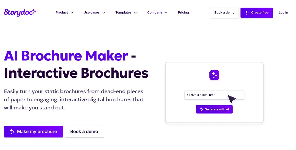 Storydoc AI Brochure Generator