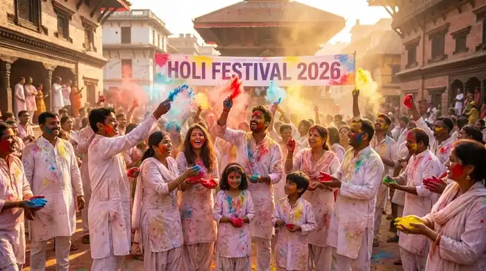 Holi Festival Celebration