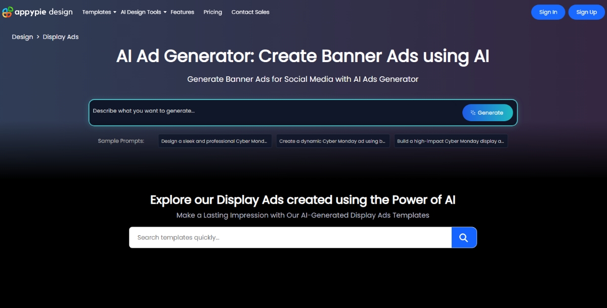 AI Online Ads Generator