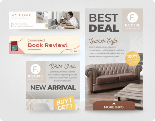 Display ad maker