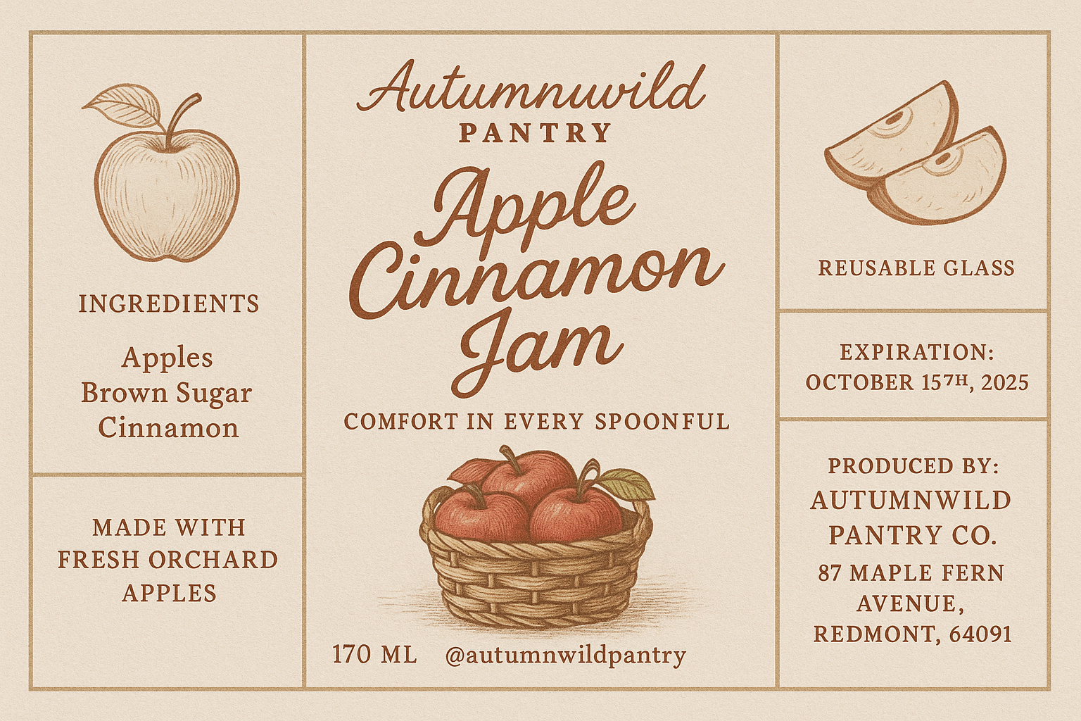 Product Label design by Sam Tanaka