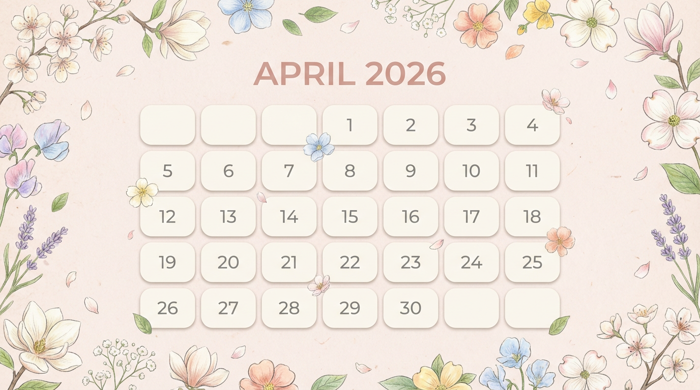 Calendar design by Maya Garza
