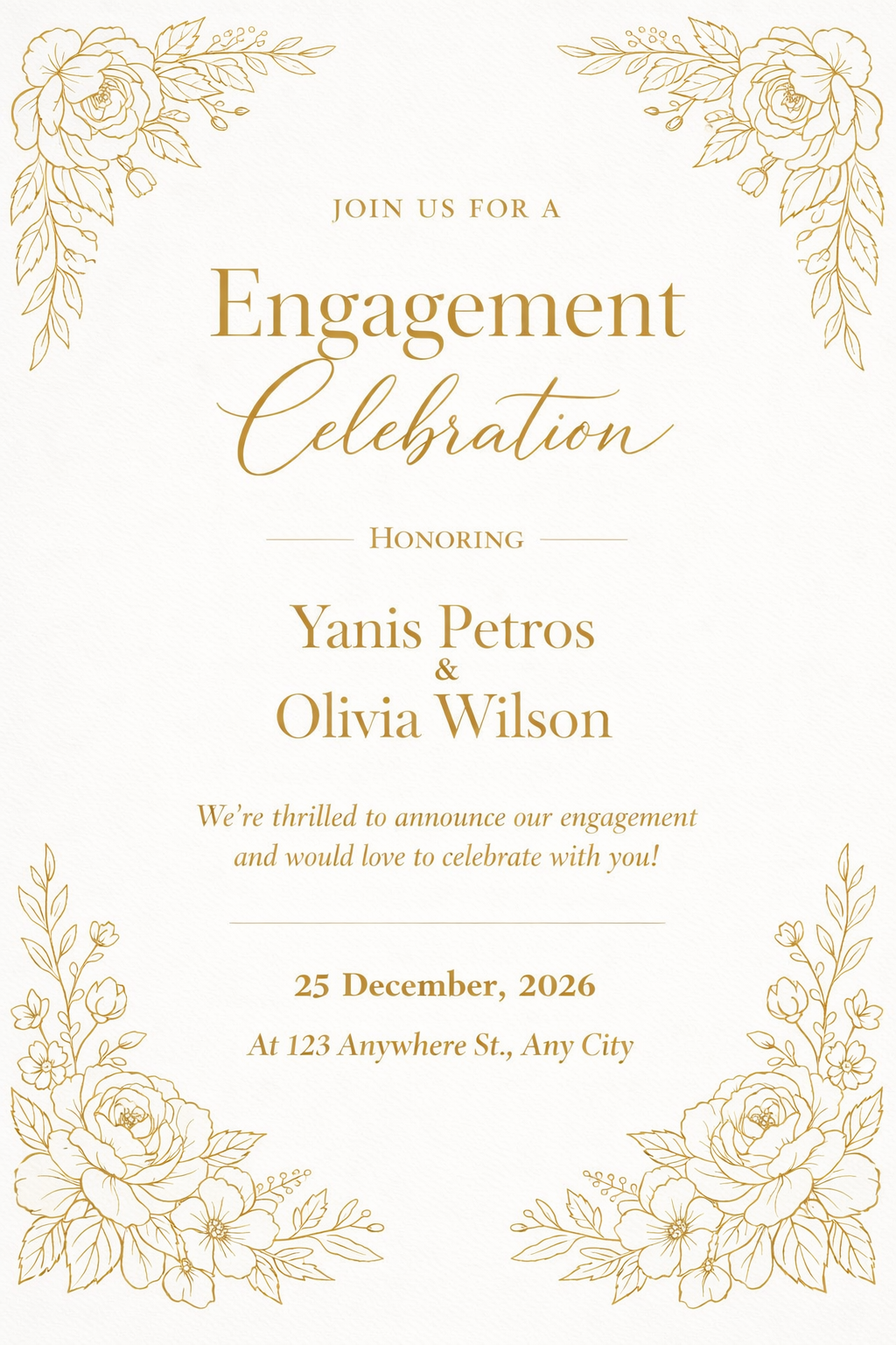 Engagement design by Blaise Patel