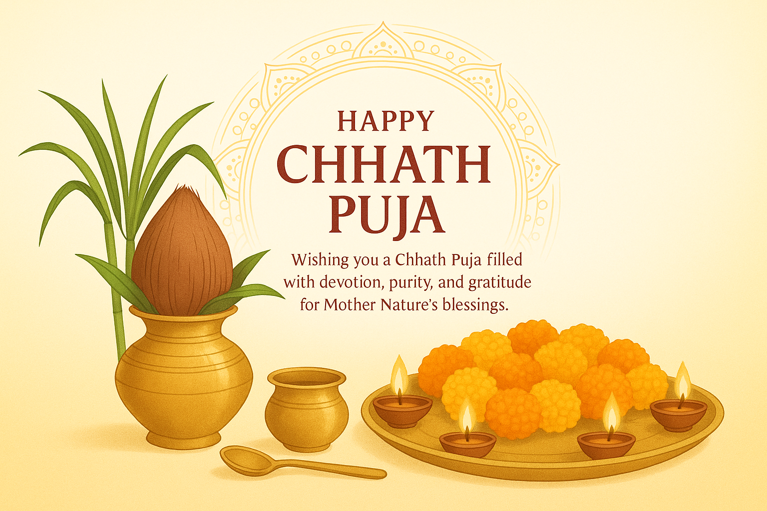 Chhath Puja design by Kian Castillo