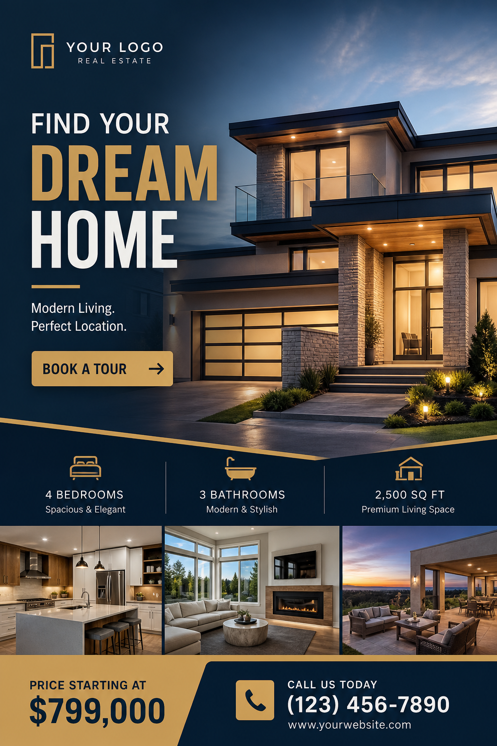 Ad Banner — photo-realistic style web banner