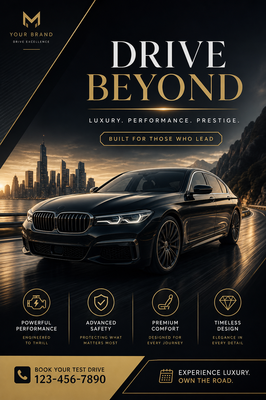 Car Banner — elegant style web banner