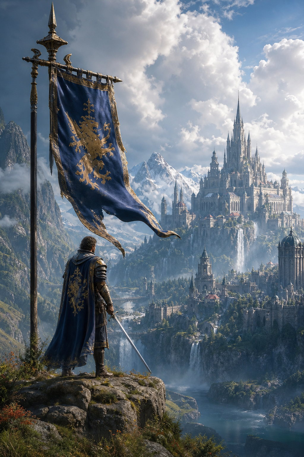 Fantasy Banner — photo-realistic style web banner