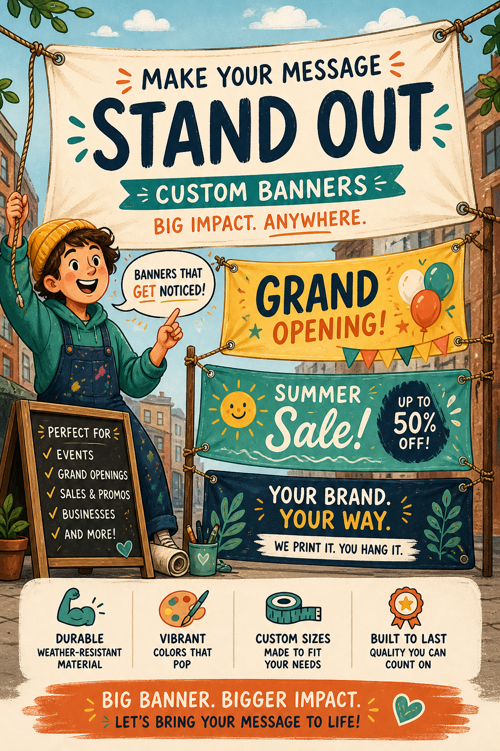 Banner — illustration style web banner