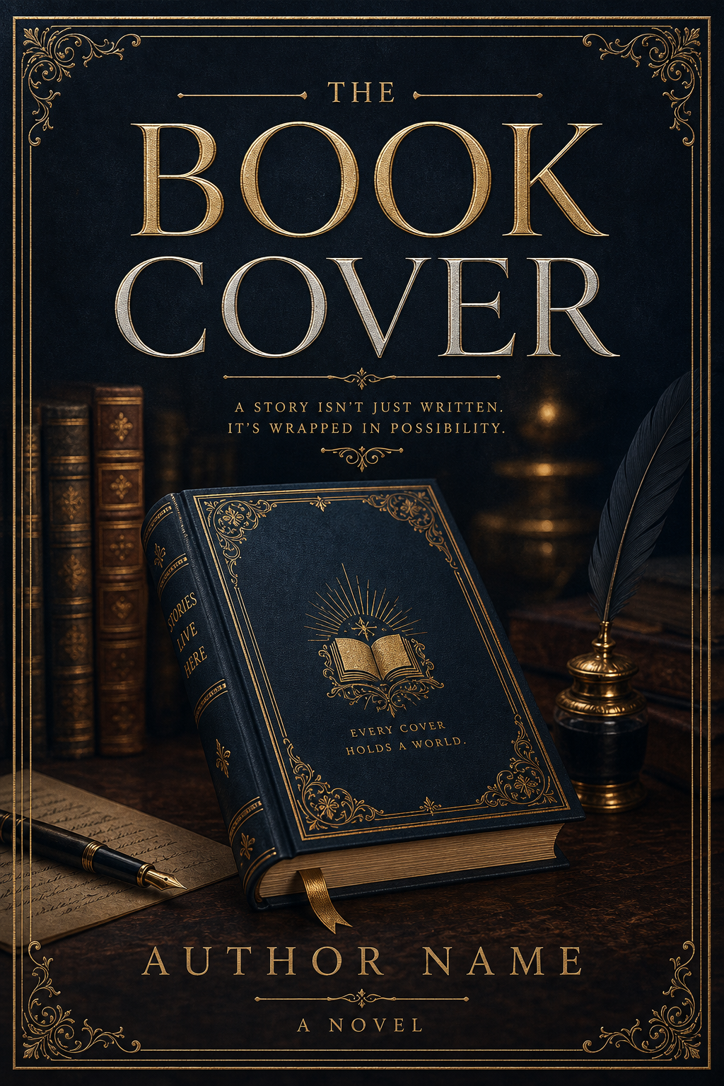 Book Cover — elegant style book cover