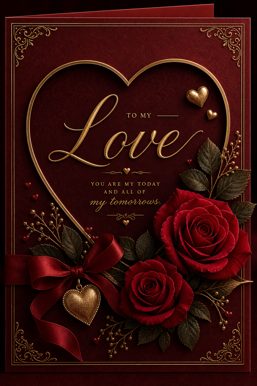 Love Card — elegant style card design