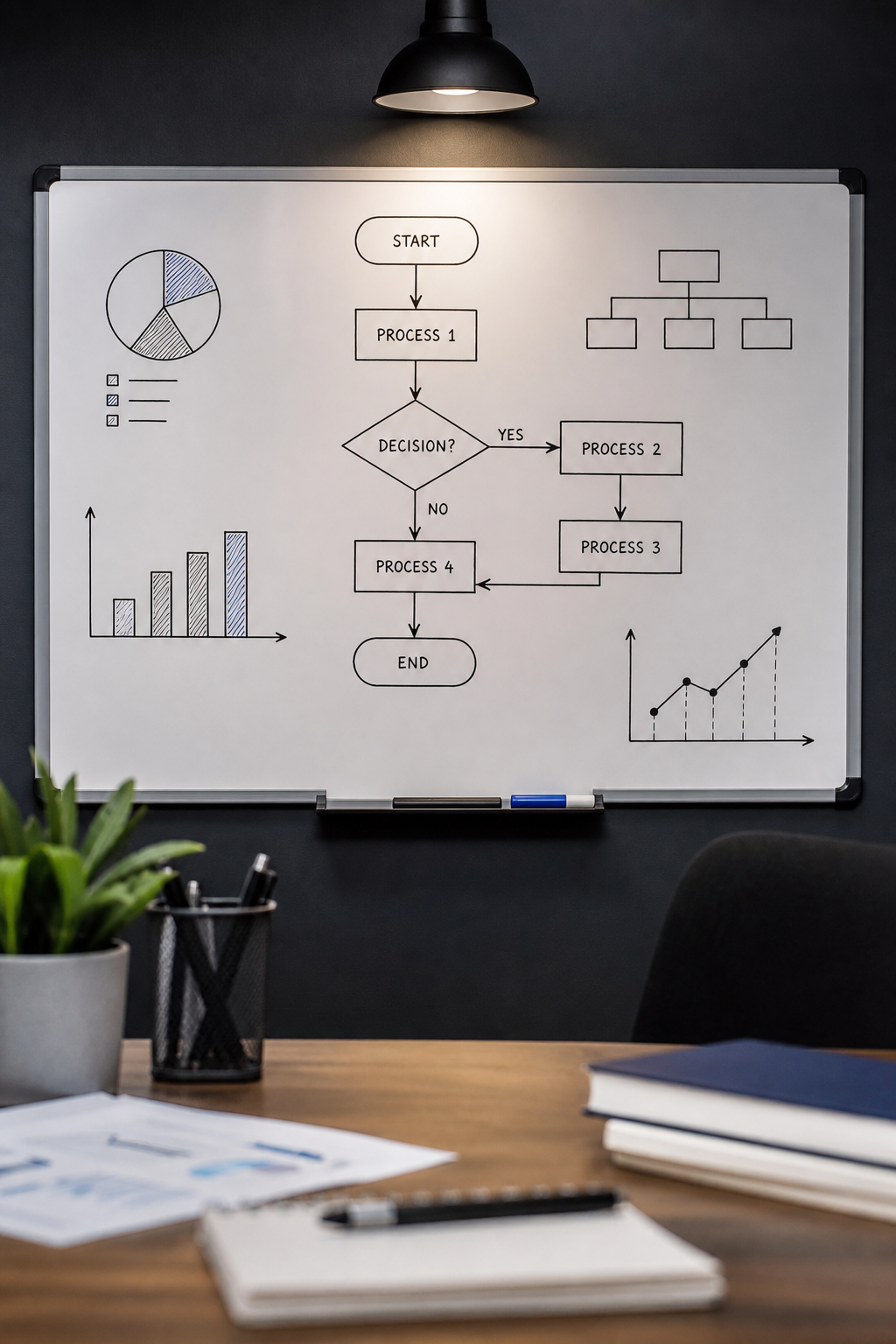 Diagram — photo-realistic style diagram