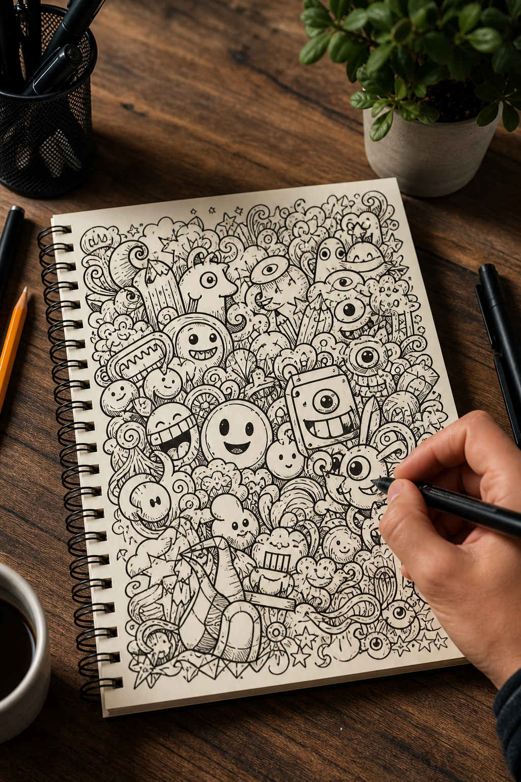 Doodle — photo-realistic style doodle