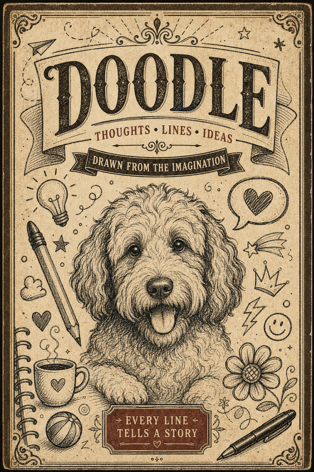 Doodle — vintage style doodle