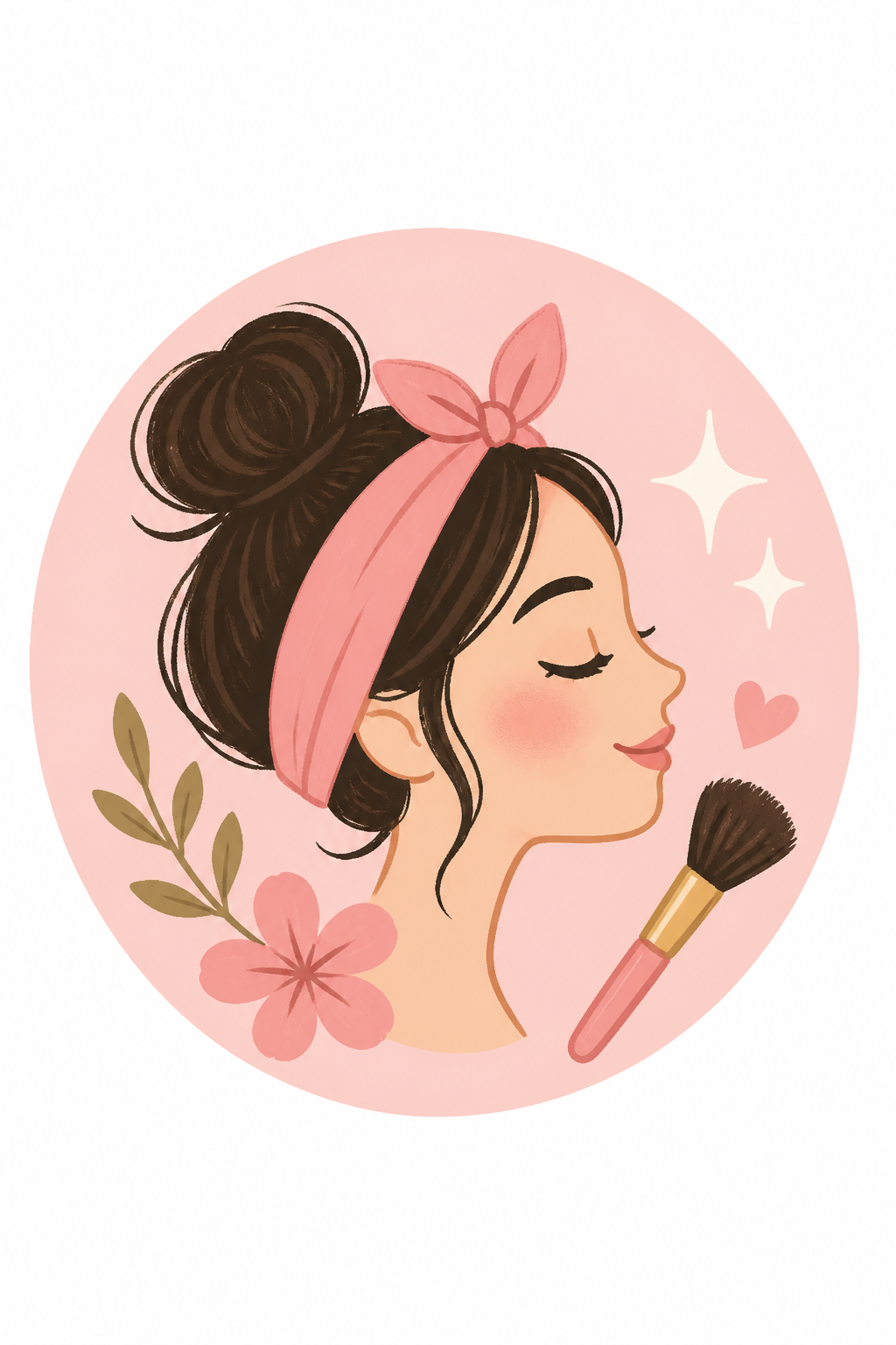 Beauty Favicon — illustration style favicon design