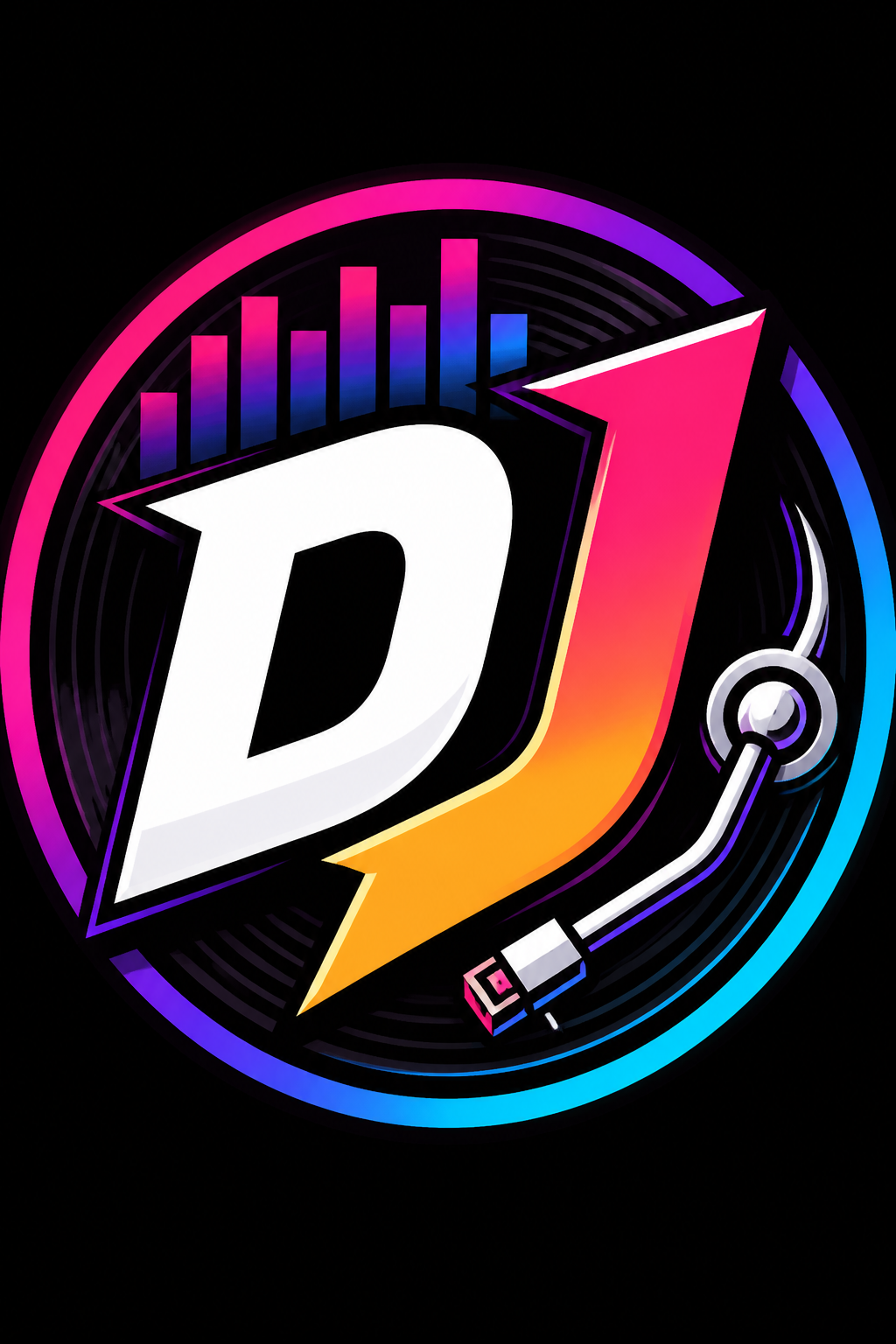 DJ Favicon — vibrant style favicon design